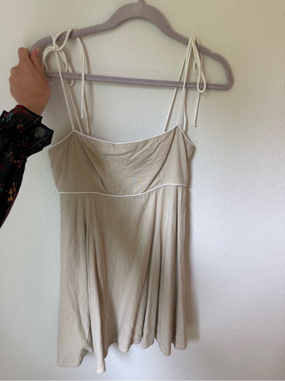 Majorelle Lucy Mini Dress in Cream